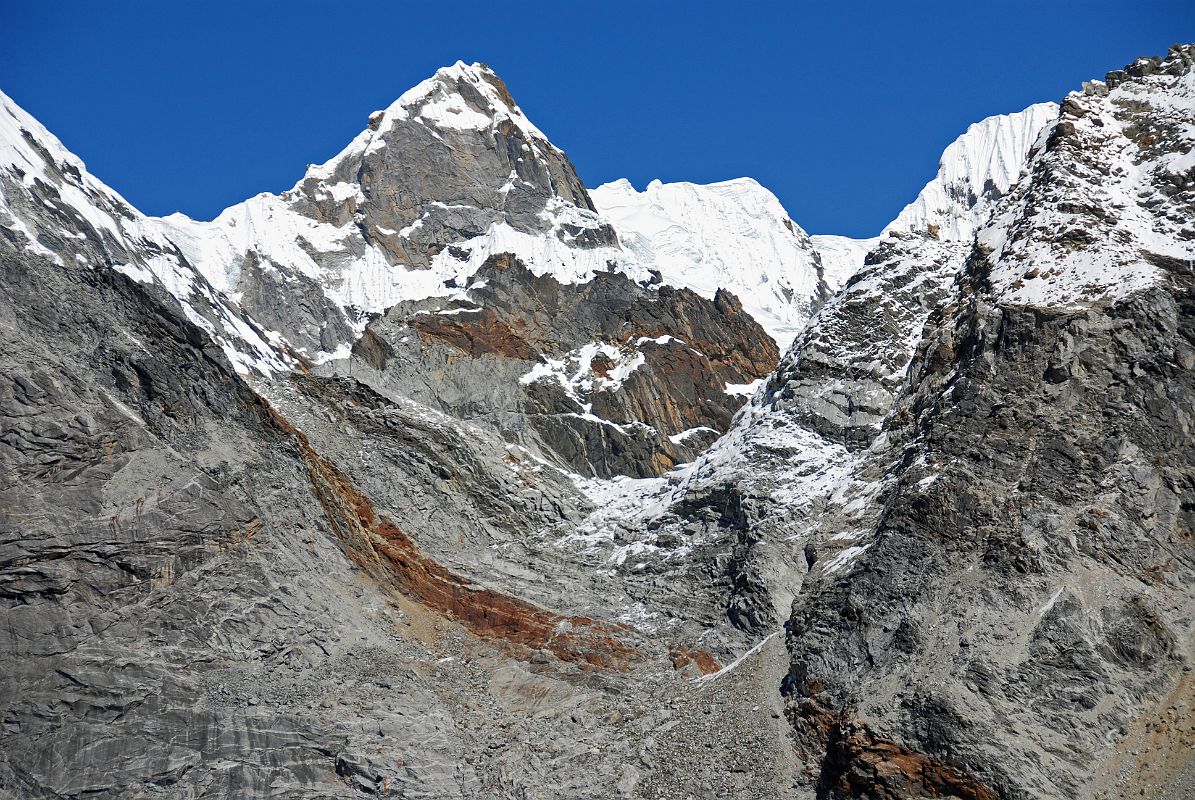 08 Trail To Cho La Close Up From Gokyo Side